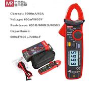UNI-T UT211B TRMS NCV Multimeter Digital AC/DC Clamp Meter 60A Cap VFC Tester