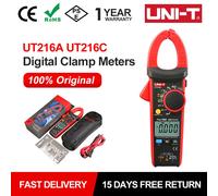 UNI-T UT216C 600A True RMS Digital Clamp Meter Multimeter 400Hz Frequency Tester