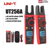 UNI-T UT256A TRMS Digital Multimeter Fork Meter LCD Tester AC/DC AC200A 1KV NCV