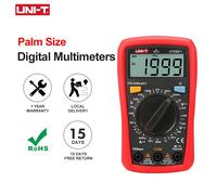 UNI-T UT33A+ Digital Multimeter UT33D+ UT33C+ UT33B+ Palm Size Multimeters DC AC Voltmeter Resistance Tester Multi Tester UT33C PLUS