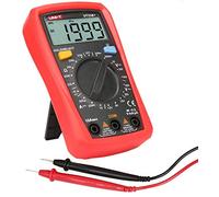 UNI-T UT33B+ Digital Multimeter, Palm Size, 600V, 10A, Clear LCD Display, Battery Test Feature for 1.5V/9V/12V Batteries