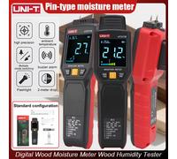 UNI-T Wood Moisture Meter 7-54.8%, LED light, auto-off, 2m drop