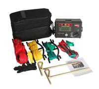 UNI-T UT522 LCD Digital Earth Resistance Tester Low Voltage Display 0-200V 0-2000 ohm Ground Earth Resistance Voltage Mete