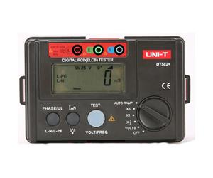 UNI-T UT582+ Digital RCD ELCB Testers AUTO RAMP Leakage Circuit Breaker