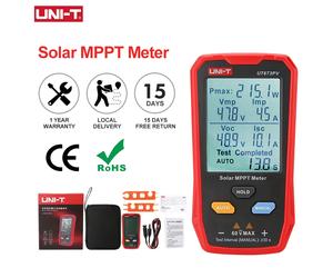 UNI-T UT673PV Solar Panel Test MPPT Tester 5~800W PV Module Maximum Power Meter Open Circuit Voltage Short Circuit Current Test