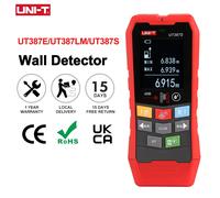 UNI-T Wall Scanner UT387E UT387S UT387LM 4 In 1 Metal Detector Wood Stud Finder AC Voltage Live Cable Wires Depth Tracker UT387E