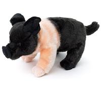 Uni-Toys - Angler Saddle Pig Standing - 25 cm (Length) - Plush Pig - Plush Toy, Cuddly Toy, (BH-13043)
