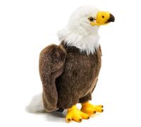 Uni Toys - Bald eagle - 24 cm (height) - cuddly/plush toy