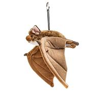 Uni-Toys - Bat, large - with key ring - 35 cm (width) - plush toy, cuddly toy