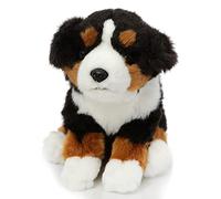 Uni-Toys - Bernese Mountain Dog Puppy, Sitting - Without Lead - 19 cm (Height) - Plush Dog, Pet - Plush Toy, Cuddly Toy