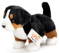 Uni-Toys - Bernese Mountain Dog, Standing - Without Lead - 29 cm (Length) - Plush Dog - Plush Toy, Cuddly Toy