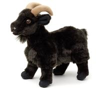 Uni Toys - Black mountain goat - 29 cm (length) - cuddly/plush toy