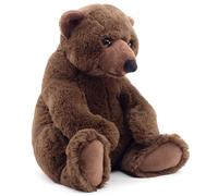 Uni Toys - Brown bear “Maxi” - super soft - cuddly/plush toy