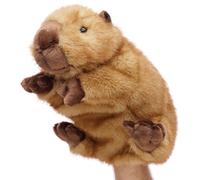 Uni-Toys - Capybara Hand Puppet - 27 cm (Length) - Plush Toy, Cuddly Toy