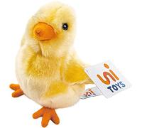 Uni-Toys - Chick Yellow - 13 cm (Height) - Plush Chicken, Bird - Plush Toy, Cuddly Toy