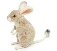 Uni-Toys - Desert Jumping Mouse, Standing - 17 cm (Height) - Plush Mouse, Desert Mouse - Plush Toy, Cuddly Toy