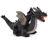 Uni-Toys - Dragon Grey - 34 cm (Length) - Plush Toy, Cuddly Toy