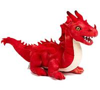 Uni-Toys - Dragon red - 40 cm (length) - Plush Fabric Animal - Soft Toy