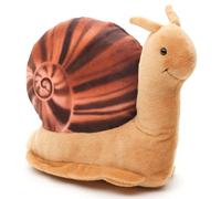 Uni-Toys - Eco-Line - Large Agate Snail - 100% Recycled Material - 22 cm (Length) - Plush Snail - Plush Toy, Cuddly Toy