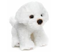 Uni-Toys - Maltese Plushie, Sitting - 13 cm (Height) - Plush Dog - Plush Toy, Cuddly Toy