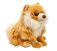 Uni-Toys - Pomeranian, Sitting - 23 cm (Height) - Plush Dog, Pointed, Pet - Plush Toy, Cuddly Toy