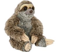 Uni Toys - Sloth sitting - 25 cm (height) - cuddly/plush toy
