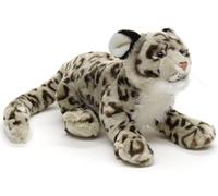 Uni-Toys - Snow Leopard - 82 cm (Length) - Plush - Leopard - Plush Toy, Stuffed Animal