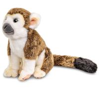 Uni Toys - Squirrel monkey, sitting - 19 cm (height) - cuddly/plush toy