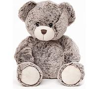 Uni-Toys - Teddy Bear, Super Soft (Dark Brown) - 24 cm (Height) - Plush Bear, Teddy - Plush Toy, Cuddly Toy