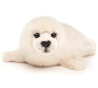 Uni-Toys - White Seal - 32 cm (Length) - Plush Seal - Plush Toy, Cuddly Toy