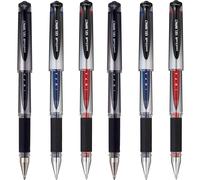 Uni TS-140143 Signo UM-153S Gel Impact Rollerball Pen, 0.6mm Line Width, 1.0mm Tip Width, Blue, Pack of 12