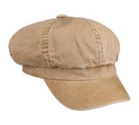 Uni Washed Cotton Newsboy Cap by Lipodo