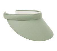 Lipodo Womens Visor Plain-Coloured Cotton Sun Visor with Towelling Band Summer Mint Green