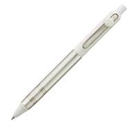 Uni ZENTO Flow 0.38mm Water-Based Black Ink Ballpoint Pen Birch White UBN-ZFL-38