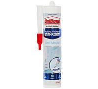 UNI2079323 Anti-Mould Kitchen& Bathroom Sealant Cartridge Translucent, 274 g