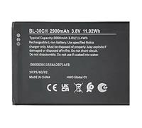Uniamy BL-30CH Replacement Battery Compatible With BL-30CH No-kia C02 TA-1522 3.8V,2900mAh/11.02Wh