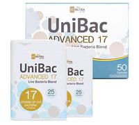 SC Nutra UniBac Advanced 17 Live Bacteria Blend - 50 Capsules