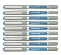 uni-ball Eye UB-157 Non-retractable Rollerball Pen Blue 0.5 mm Medium Rollerball Non Refillable Pack of 12