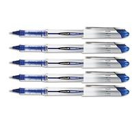 Uniball Vision Elite Roller Ball Pen, Blue Ink, Bold 5 Pens Per Order