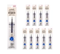 uniball ZENTO Water-Based Ink Refill UBR-Z-05, 0.5mm Fine Point, Blue, Compatible with uniball ZENTO Pens, UBRZ05.33, Pack of 10