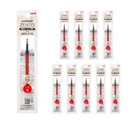 uniball ZENTO Water-Based Ink Refill UBR-Z-05, 0.5mm Fine Point, Red, Compatible with uniball ZENTO Pens, UBRZ05.15, Pack of 10