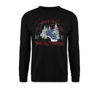 Unibly All Aboard Polar Express Christmas Jumper, black, XL