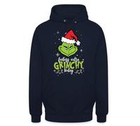 Unibly Feeling Extra Grinchy Today - Christmas Xmas Christmas Hoodie Jumper, navy blue, L