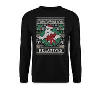 Unibly Ghostbusters Ugly Christmas Sweater Jumper, black, XL
