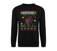 Unibly Kevin Home Alone - Christmas Ugly Sweater Christmas Jumper, black, XL