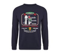 Unibly Little Nero'a Pizza - Christmas Kevin Alone At Home Christmas Jumper, navy blue, M
