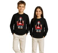 Unibly Mama Scream Halloween Horror Movies Movies Halloween Costume Outfit Children's Jumper, black, 152