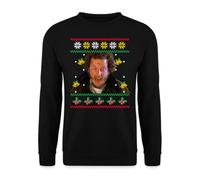 Unibly Marv Kevin Home Alone - Christmas Ugly Sweater Christmas Jumper, black, XXL