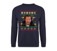 Unibly Marv Kevin Home Alone - Christmas Ugly Sweater Christmas Jumper, navy blue, M