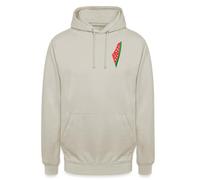 Unibly Palestine Watermelon Hoodie Pullover, Natural stone, L